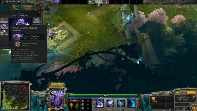 DotA 2 Faceless Void - Kinetic gem Triumphant Timelord смотреть онлайн
