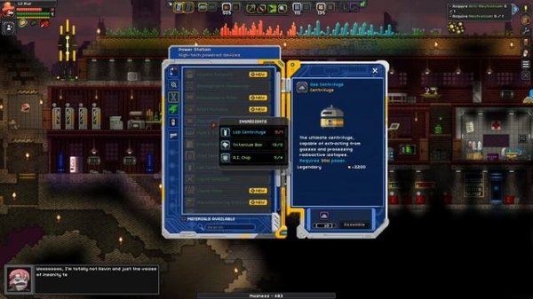 Unlocking Neutronium for Kevin! | Starbound Frackin' Universe gameplay ep 3-20