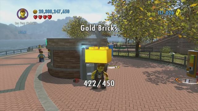 LEGO City Undercover (Wii U) - Lady Liberty Island: Part 1 of 2 (Gold Bricks, Tokens, Red Brick) смотреть онлайн