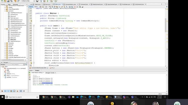 Command Pattern Example 2 смотреть онлайн