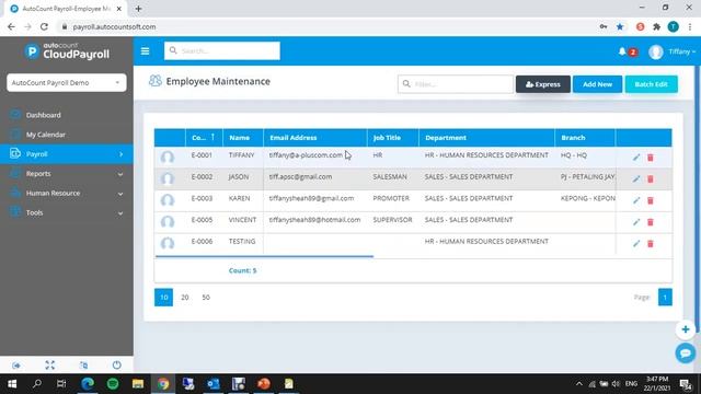 Autocount Cloud Payroll DEMO - 2021 смотреть онлайн
