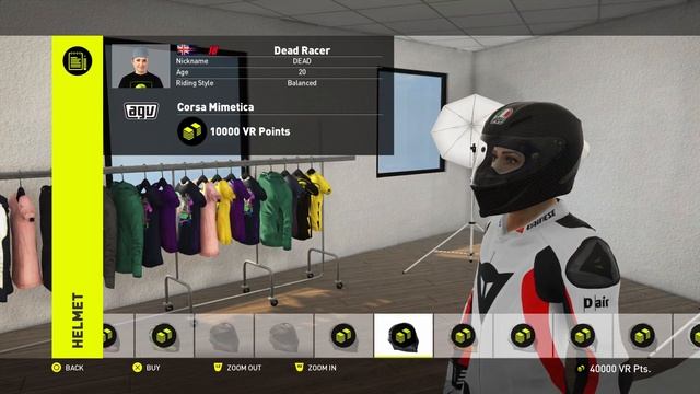 Valentino Rossi: The Game - Character Creation смотреть онлайн