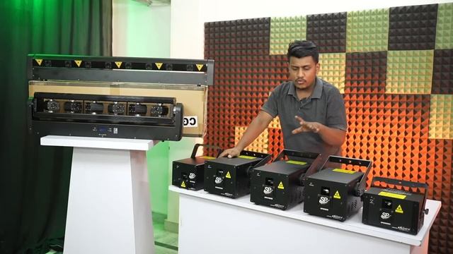 इतनी सारी DJ Laser Lights वो भी एक साथ।Green Or RGB Laser Light смотреть онлайн