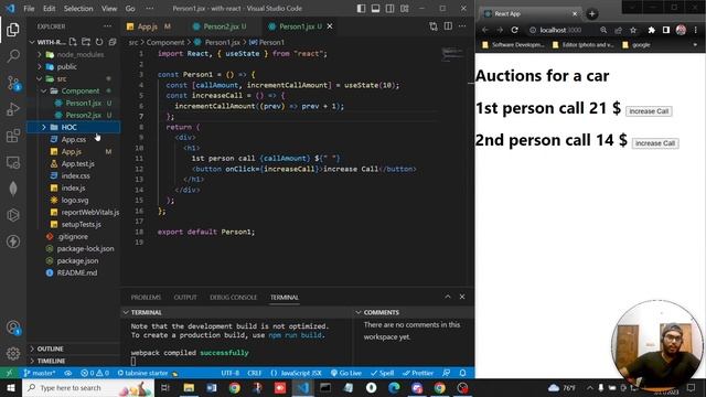 Higher Order Component In React Under 10 Minutes смотреть онлайн