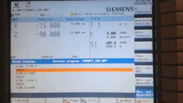 Siemens 808D - Reforma Torno Romi Cosmos 10U смотреть онлайн