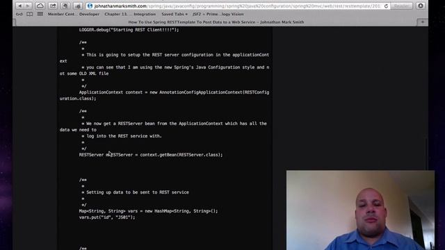 How To Use Spring RESTTemplate To Post Data to a Web Service by Johnathan Mark Smith смотреть онлайн