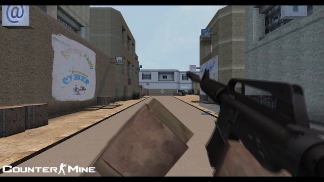 M4A1-S в MINECRAFT / КС 2 в МАЙНКРАФТ / COUNTER MINE смотреть онлайн
