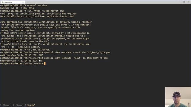 Fix a Let's Encrypt Related Expired Root Certificate on an Old Server смотреть онлайн