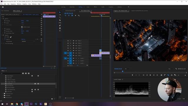 Топ-5 КРУТЫХ Переходов на Видео | КАК Сделать Переходы в Premiere Pro БЫСТРО?