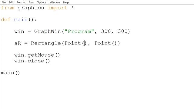 Python | Graphics.py | Rectangles смотреть онлайн