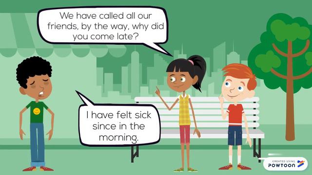 example of dialogue using Present Perfect Tense смотреть онлайн