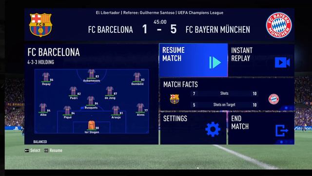 BARCELONA VS BAYERN MUNICH FULL MATCH 2022 UEFA CHAMPIONS LEAGUE смотреть онлайн