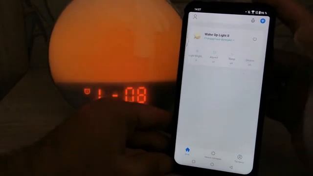 Световой будильник с Wi-Fi/ Smart wake up смотреть онлайн