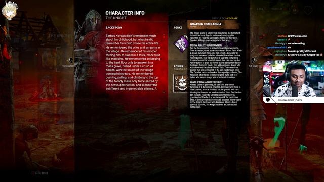 Dead By Daylight "THE KNIGHT" & "VITTORIO TOSCANO" Perks & Power Breakdown! - DBD Forged In Fog DLC смотреть онлайн