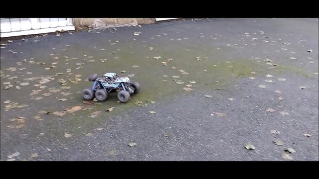 Полноприводный джип-Amphibious на радиоуправлении, Внедорожник вездеход на шести колесах 60 см 6wd смотреть онлайн