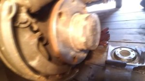 Как снять тормозной барабан, замена задних тормозных колодок ЛАДА ГРАНТА с ABS