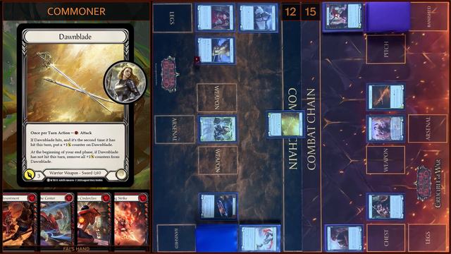 The same reflex! Dorintea vs Fai. Commoner decks - Flesh and Blood TCG смотреть онлайн