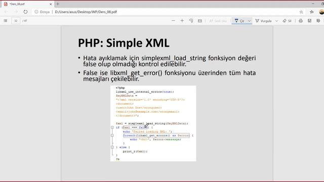 WP 08.01.06 PHP - XML смотреть онлайн