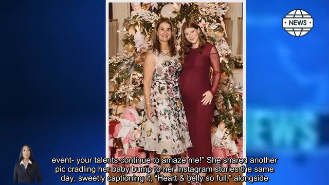 Bill Gates Pregnant Daughter Jennifer, 26, Cradles Bump With Mom Melinda At Her Luxe Baby Shower смотреть онлайн