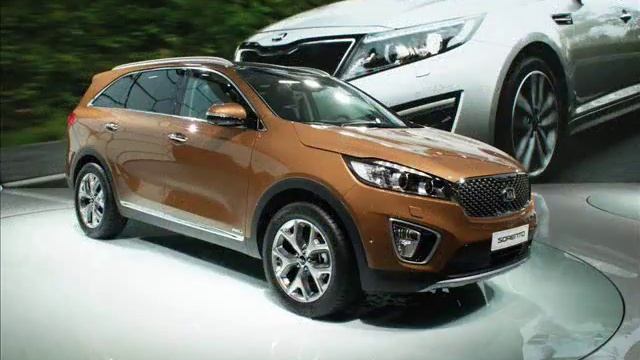 All New 2015 Kia Sorento Euro-spec- 2014 Paris Motor Show смотреть онлайн