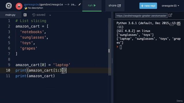 *New* Free Python Full course 2023 - List Slicing in python 2023 смотреть онлайн