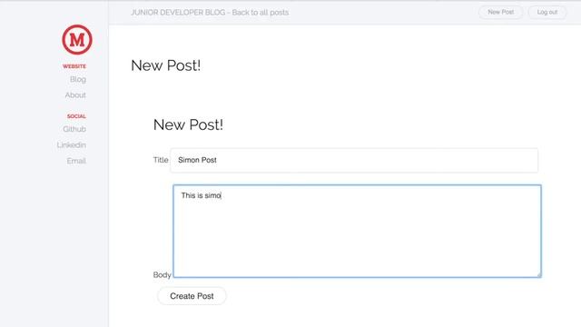 Junior Dev Blog - Ruby on Rails, JavaScript, HTML & CSS смотреть онлайн