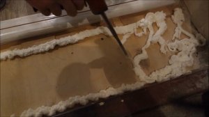 Установка откосов между Второй входной и Железной дверью