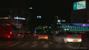Night Driving Seoul City   Gangnam and Expressway with Chill Lofi Hiphop Beats POV 4K HDR