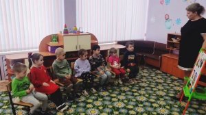 Занятие в средней группе/"Дикие животные"