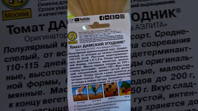 Уже закупаю семена... еще немного и пора заниматься рассадой!!! смотреть онлайн