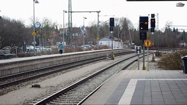 ALX-Zugdurchfahrten in Marzling und Moosburg a.d.Isar смотреть онлайн