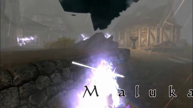 Skyrim Pearlescent Flames Mod - Malukah's Angelic Fire смотреть онлайн