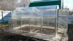 Внутренняя перегородка в теплице