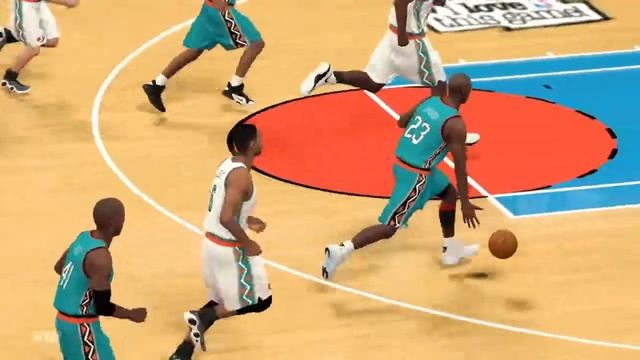 Michael Jordan Dunks On David Robinson 1995-96 NBA All-Star Game смотреть онлайн