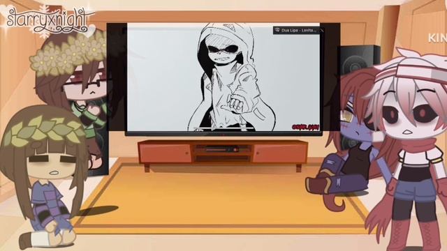 Undertale reacts to Dustsans | Part 2 смотреть онлайн