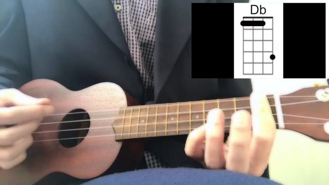 "Michelle" by the Beatles on ukulele (with chords) смотреть онлайн