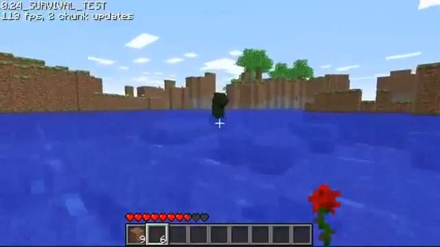Minecraft:0.24 survival test #1 смотреть онлайн