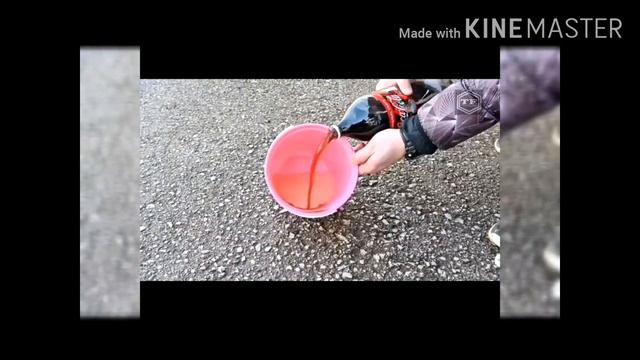 Эксперемент кола+ментос+фейри=бомба👍 смотреть онлайн