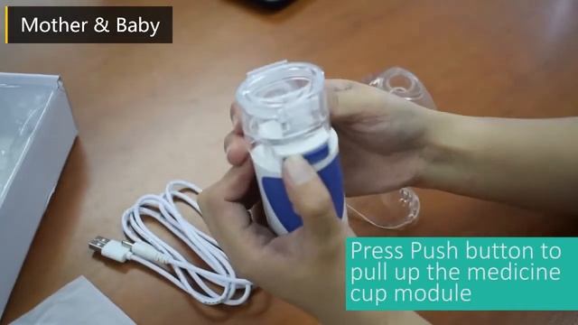 Portable Mesh Nebulizer Handheld Mesh Inhaler Ultrasonic Atomizer for Asthma Kids Adult смотреть онлайн
