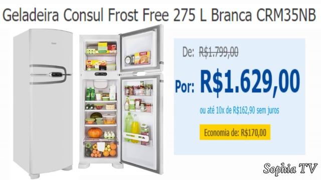 CASAS BAHIA OFERTA DO DIA ELETRODOMÉSTICOS Geladeira Fogão Promoção de hoje 2019 | SOPHIA TV смотреть онлайн