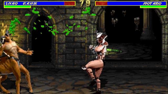 Mortal Kombat 3 - Shao Khan Vs Motaro