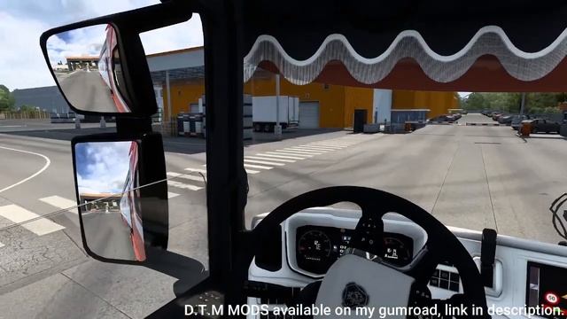 ets 2 Kleinjan,s Scania R500 highline + trailer , drive ,D.T.M MODS смотреть онлайн