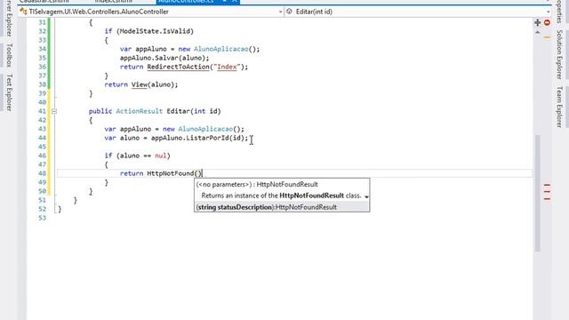Vídeo-Aula ASP.Net MVC na prática - Parte 8-7 смотреть онлайн