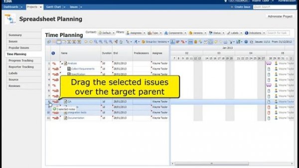 JIRA Gantt-chart Project: Project Planning like MS Project