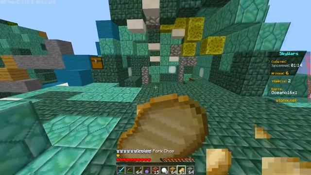 |minecraft skywars|Самый крутой пиратский сервер скай варс|#11| смотреть онлайн