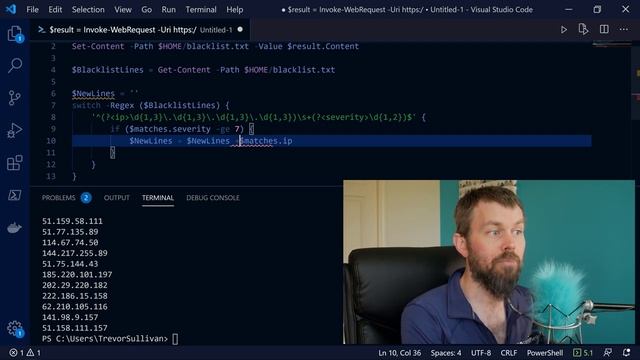 Automating Ubiquiti EdgeRouter IP Blacklist Configuration with PowerShell смотреть онлайн