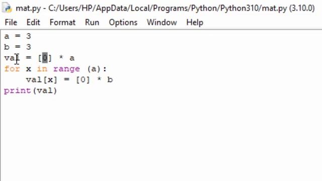 Matrix in Python@COMPUTEREXCELSOLUTION смотреть онлайн