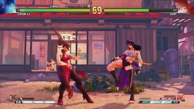 Street Fighter V Chun-Li (Japanese Voice) Vs Juri смотреть онлайн
