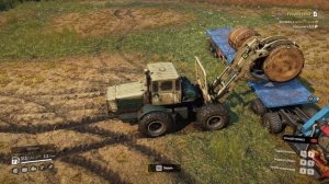 SnowRunner - Прохождение дополнительной миссии. (Уборка сена). Карта Пашни. Season8:Grand Harvest.