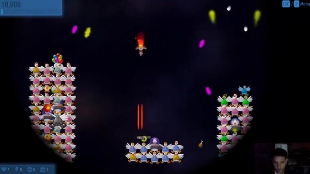 Играя - Chiken Invaders смотреть онлайн